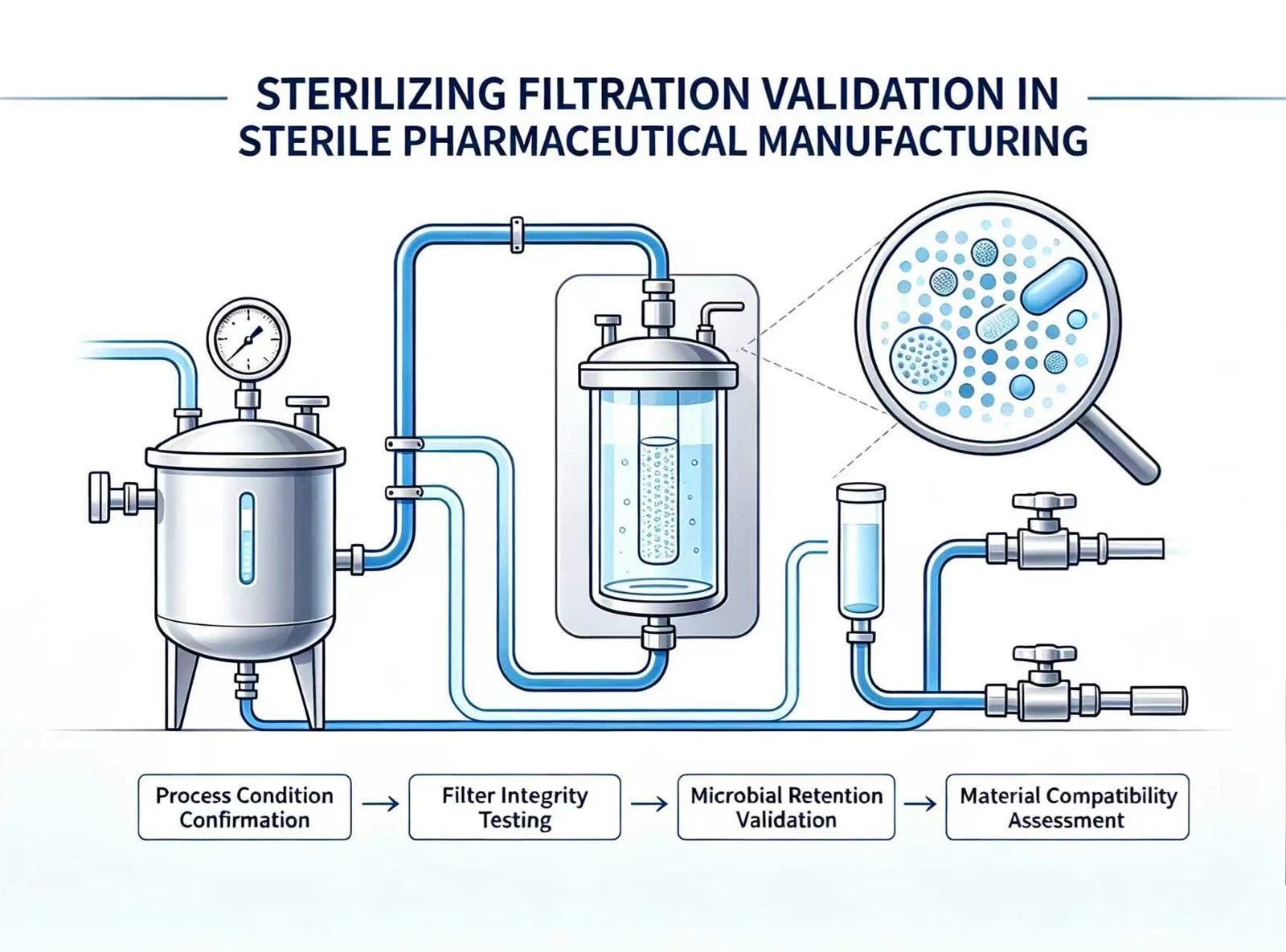 Arutelu steriliseerimise filtreerimisprotsesside valideerimise üle steriilses...